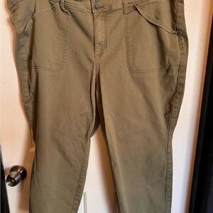 Torrid Women's Olive Trousers